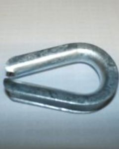 THIMBLE,SST, FOR 1/4" HEAVY DUTY WIRE ROPE